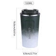 thumbnail image 2 of Copa De Agua Taza de café de 510 ml, taza de coche de medición de temperatura inteligente LCD HD (verde degradado) Tmvgtek Libre de BPA, 2 of 8