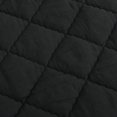 thumbnail image 3 of Down Alternative Toddler Comforter, Lightweight and Warm Solid Color Baby Crib Quilted Blanket, 39 x 47 inches, Black, 3 of 7