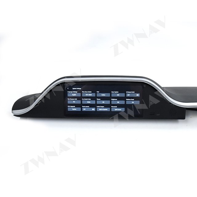 ZWNAV for Tesla New Model 3 8.9 inch LCD Instrument Panel Cluster Dashboard Head Up Display