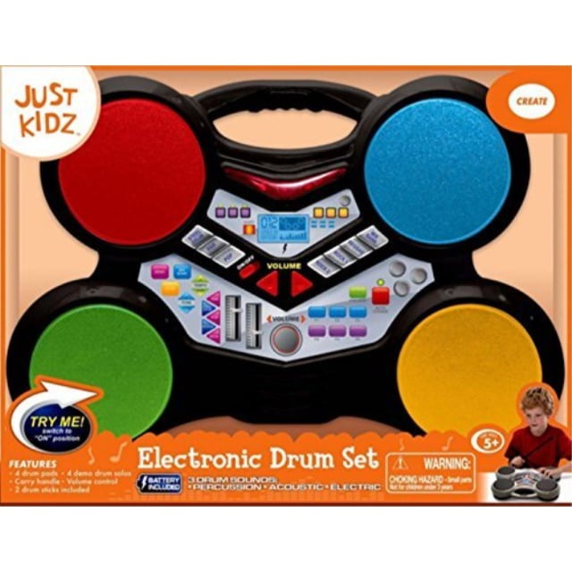 toy electronic drum kit