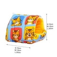 thumbnail image 2 of vnanda Space Pet Nest Cartoon Pattern Hamster Nest Warm Comfortable Hideout for Small Space Guinea Pig Bed House Cozy Pet Nest for Winter Scratch-resistant, 2 of 8