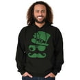 thumbnail image 5 of St Patricks Day Irish Leprechaun Hoodie Sweatshirt Women Men Brisco Brands X, 5 of 6