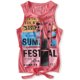thumbnail image 1 of Aeropostale Frontie Summer Festivale Tank Top para mujer, rosa, pequeño, 1 of 1
