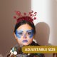 thumbnail image 4 of KAKOWELY 3 diademas brillantes de Año Nuevo para mujeres y niñas, ideales para decorar fiestas de Nochevieja. Corona de lentejuelas brillantes para celebraciones festivas., 4 of 5