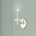 thumbnail image 4 of 42701-35 Livex Lighting Bennington - 1 Light Wall Sconce - 5 Inches wide by 11 Inches high-Polished Nickel Finish, 4 of 12