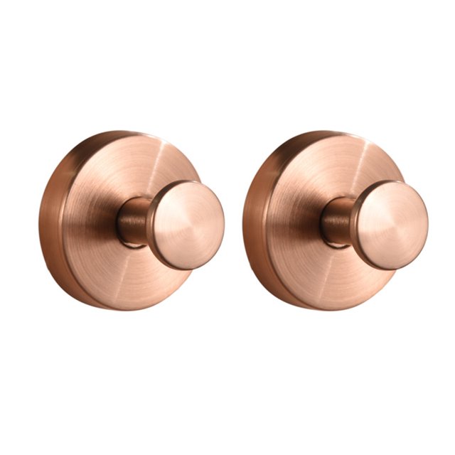 Ganchos de ventosa sin taladro para pared, extraíbles, de acero inoxidable, resistentes, para baño, ducha, toallas, puertas, coronas y ventanas de vidrio.