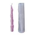 thumbnail image 1 of Silicone Molds Long Rod Candle Molds Flower Plasters Molds Casting Molds Ornament Molds Soap Molds for Candle Making, 1 of 4