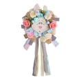thumbnail image 3 of Corona de Conejo de Pascua, Corona Artificial, Adorno Colgante de , Corona de Primavera para Puerta Delantera, Ventana, Celebración, Fiesta, B, 3 of 9