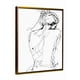 thumbnail image 4 of Cuadro Canvas Arte Minimalista Abstracto Silueta Moderno Lienzo No Sintético Estilo Galeria De Arte Opción De Enmarcado, 4 of 4