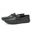 thumbnail image 6 of Men's Casual Loafers Slip On Leather Shoes Comfortable Lightweight Driving Shoes Male Moccasins Classic Penny Loafer Flats Boat Shoes Outdoor Walking Shoes, 6 of 18