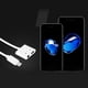 thumbnail image 3 of Bearachild Adaptador de cable de audio tipo C dual Tipo C Conector de auriculares Divisor de audio Auriculares 3.5 Jack Cable de carga Nuevo Teléfono y Comunicación doble tipo-c y blanco, 3 of 6