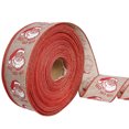 thumbnail image 1 of Jinsinto Wired Christmas Ribbon Set for Crafts Christmas Tree Decorations Bow Maker Wreaths (2 Rolls Total 13ft), 1 of 4