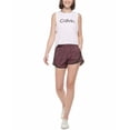 thumbnail image 5 of Calvin Klein Women's Printed Shorts Orange Size Small, 5 of 5