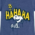 thumbnail image 3 of Peanuts - Ha Ha Graffiti - Toddler And Youth Girls Short Sleeve Graphic T-Shirt, 3 of 6