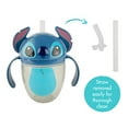 thumbnail image 4 of The First Years Disney Stitch Gobelet à Paille Lestée - Gobelets Anti-Fuite pour Tout-Petits avec Couvercle Rabattable - Gobelets de Transition - Fournitures d'Alimentation pour Tout-Petits - 7 Oz - à Partir de 6 Mois, 4 of 5