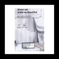 thumbnail image 3 of Altavoz Bluetooth InaláMbrico G50 con Despertador FM Mini Tarjeta Pantalla de Temperatura Espejo Audio Blanco, 3 of 5