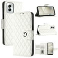 thumbnail image 5 of for Motorola Moto G Power 5G 2024 Wallet Case, Elegant Card Holder Cash Slot PU Leather Kickstand Wrist Strap Shockproof Protective Flip Women Girls Case for Motorola Moto G Power 5G 2024, White, 5 of 7