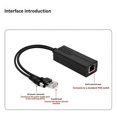 thumbnail image 4 of 48V to 5V POE Splitter Adapter Active Adaptive Separator, 4 of 5