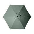 thumbnail image 3 of Parasol de marché rond pour patio de 2,3 m HOMETRENDS, 3 of 8