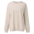 thumbnail image 5 of Haut de sous-Vêtements Thermiques Liquidation Chandail à Capuchon en Polyester pour Femmes Chandails en Molleton Col Rond Femmes Tendance Décontracté Manches Longues Hauts Adolescentes Chandail en Molleton Col Rond Vêtements Tenues 2024, 5 of 5