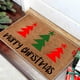 thumbnail image 4 of Alfombra Con Letras Y Gorros Navideños Alfombra De Entrada Feliz Navidad Alfombra Para La Puerta De La Habitación Bienvenido A Casa Alfombra De Entrada Divertida Alfombra Alfombra Para La Puerta De, 4 of 6