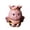 Lubao pink, variant on CEORPER for Creative Cute Bee Ceramic Succulent Small Plant Pot Mini Flower Vase Bonsai Planter with Drainage Hole Desktop Ornament Home Garden Decor