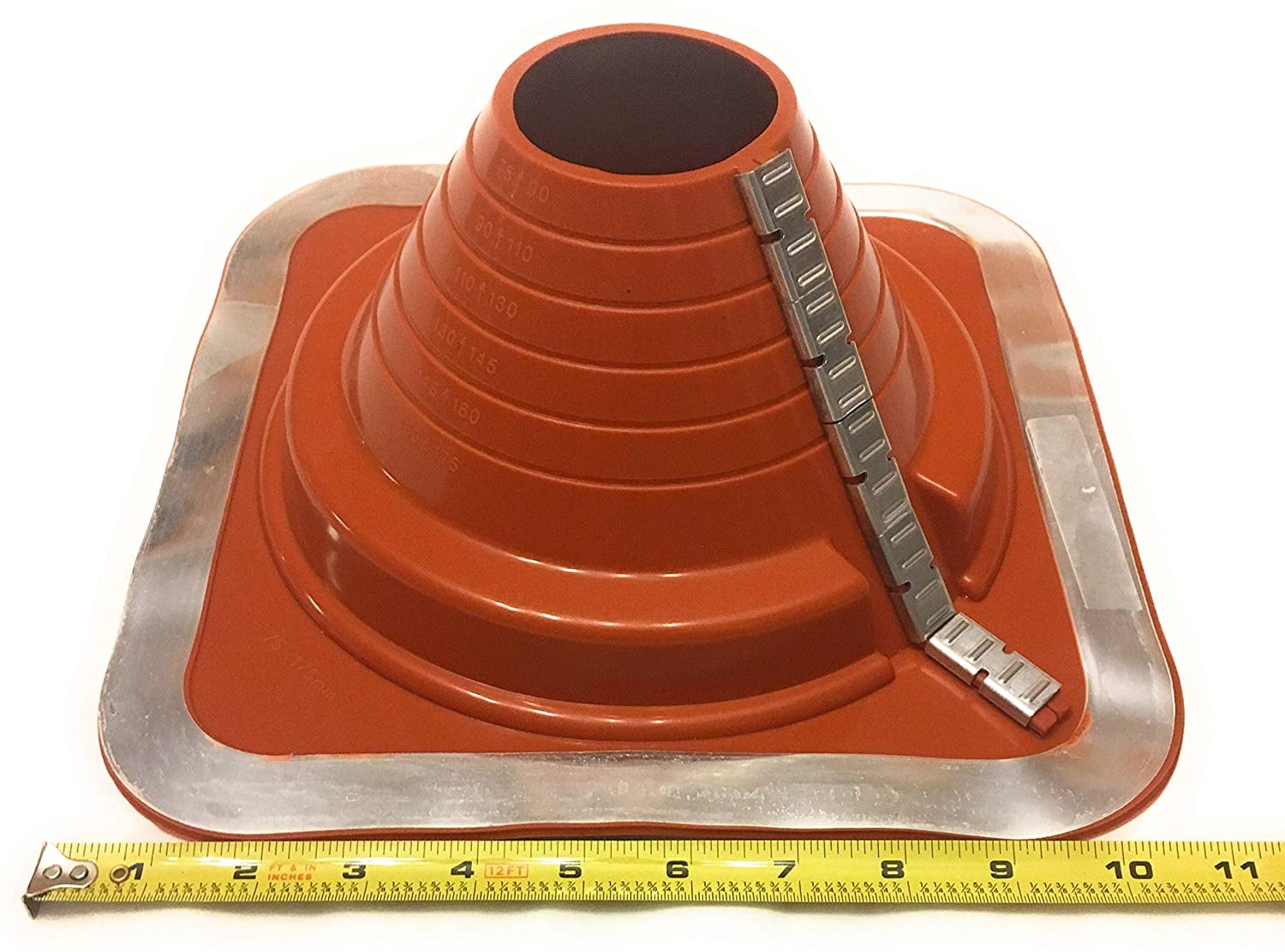 EAGLE 1 EPDM Flexible Roofing Pipe Flashing Boots On Site Adjustable