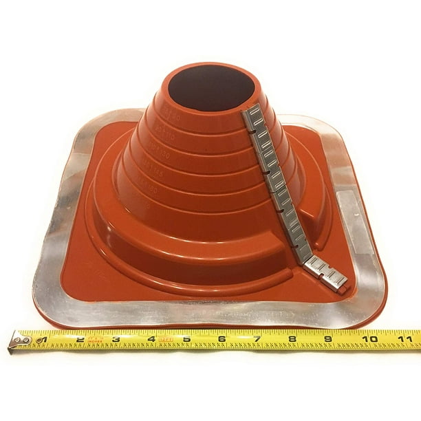 EAGLE 1 EPDM Flexible Roofing Pipe Flashing Boots On Site Adjustable