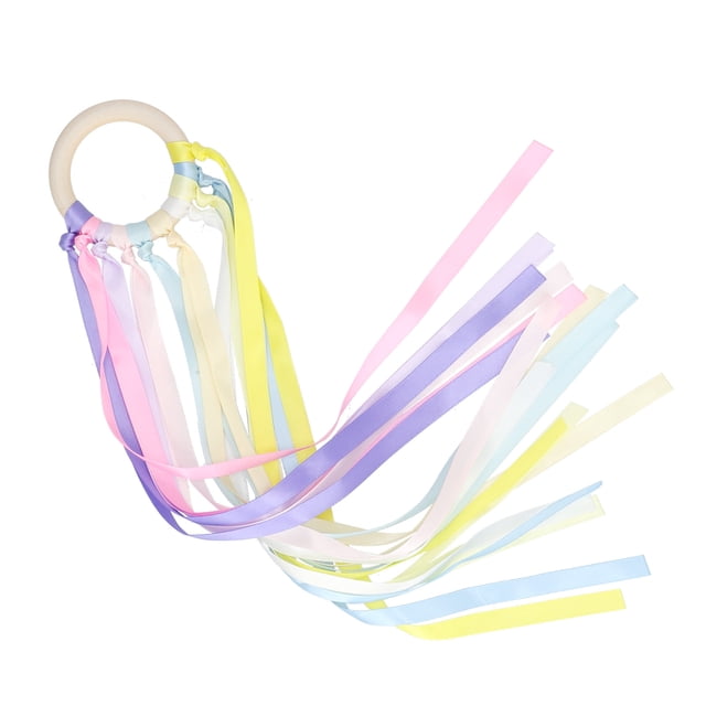 Cinta colorida infantil juguete para la dentición de madera para niños pequeños para estimular los dientes para explorar la boca ANGGREK Otros