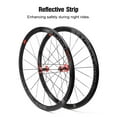 thumbnail image 3 of Ensemble de Roues, Roues 700c V/c Frein 23c 25c Route Compatible 23c 40mm/1.57 Po V/c Décibel 40mm/1.57 Po Pneus 700c Carbone 25c 28c Fibre de Carbone Frein Compatible Vélo Ensemble de Roues 120, 3 of 6