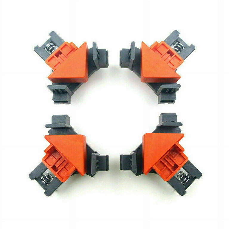 4X 90 Degree Right Angle Corner Clamp Woodworking Wood For Kreg Jigs Clamps  Tool 
