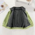 thumbnail image 6 of Kids Full Zip Fleece Jacket with Stand Collar and Elastic Cuffs for Boys and Girls Suitable for Daily Wear School Outdoor Activities, 6 of 6