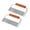 2 Pcs, variant on Yesbay 2 Pcs Potato Slicer Crinkle Cutter Stainless Steel Crinkle Chip Cutter Wavy Blade Potato Slicer French Fries Vegetable Chip Cutter Kitchen Chipper for Various Fruits Vegetables