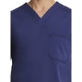 thumbnail image 7 of Scrubstar Men's Ultimate Stretch Antimicrobial Fabric Technology V-Neck Tuck-in Scrub Top WD854A, 7 of 7