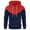 Red, variant on LWavelet Mens Casual Pullover Hoodie Long Sleeve Sweatshirt Lightweight Drawstring Hooded Top with Kangaroo Pocket for Everyday Wear
