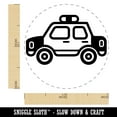 thumbnail image 2 of Police Cop Car Vehicle Automobile Self-Inking Rubber Stamp Ink Stamper - Pink Ink - Medium 1 Inch, 2 of 7
