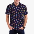 thumbnail image 1 of Fotbe Colorful Insects Camiseta Polo de Golf para Hombre con Estampado – Camisa Deportiva Transpirable con Cuello Abotonado-4X-Large, 1 of 6