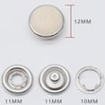 thumbnail image 5 of FELTECHELECTR 50Pcs Metal Snap Fasteners for Fabric and Clothing Accessories Assorted Color, 5 of 8