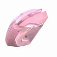 thumbnail image 4 of 2.4G Wireless Pink Mechanical Mouse Type-C Rechargeable Optical Ergonomic RGB Luminous Gaming Computer USB Mice For Laptop PC, 4 of 7