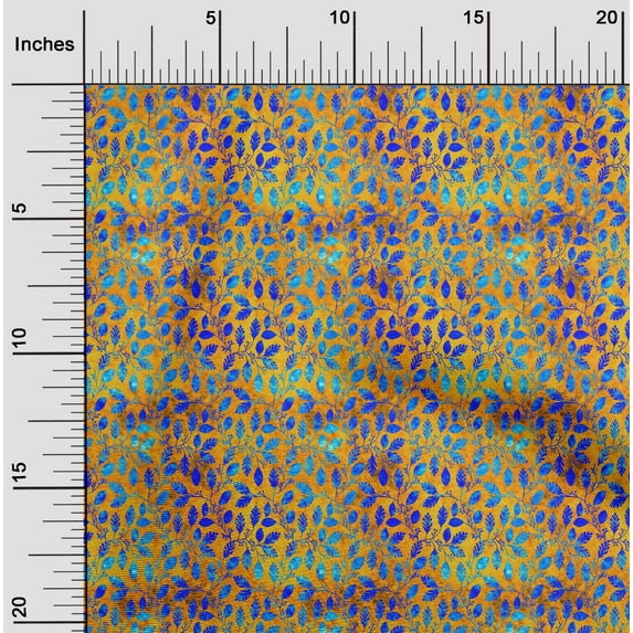 oneOone Cotton Poplin Orange Fabric Batik Diy Clothing Quilting Fabric Print Fabric By Yard 56 Inch Wide - EU