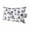 Black White, variant on Farmhouse Castle Outdoor Pillows for Chaise Lounge Chair Beach Headrest Pillow Set of 2 Waterproof Lumbar Pillows with Insert&Strap Country Black Tree Vintage Plants Garden Pool Pillow 12"x20"