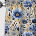 thumbnail image 2 of Designart "Blue Meadow Floral Tapestry" Floral Blackout Curtain Single Panel, 2 of 4