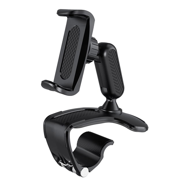 Soporte multifuncional de silicona para salpicadero de coche para teléfono móvil, anticaída. visera