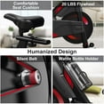 thumbnail image 5 of Yoleo Indoor Stationary Exercise Bike with 300LBS Weight Capacity, 5 of 7