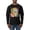 Black, variant on Neon Lab Dog Lover Shirt | Labrador Dogs Speak To Those Who Listen | Dean Russo Art Animal Lover Mens Long Sleeve Shirt, Red, Medium