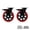 2-6" ( Red), variant on Caster Wheels Heavy Duty 5 Inch Casters Set Of 2 Locking Swivel For Cartniture And Workbench Red