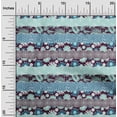 thumbnail image 2 of oneOone Tissu Georgette Viscose Chocolat Brun Matériel de Robe Florale Tissu Imprimé Tissu au Mètre 42 Pouces de Large, 2 of 5