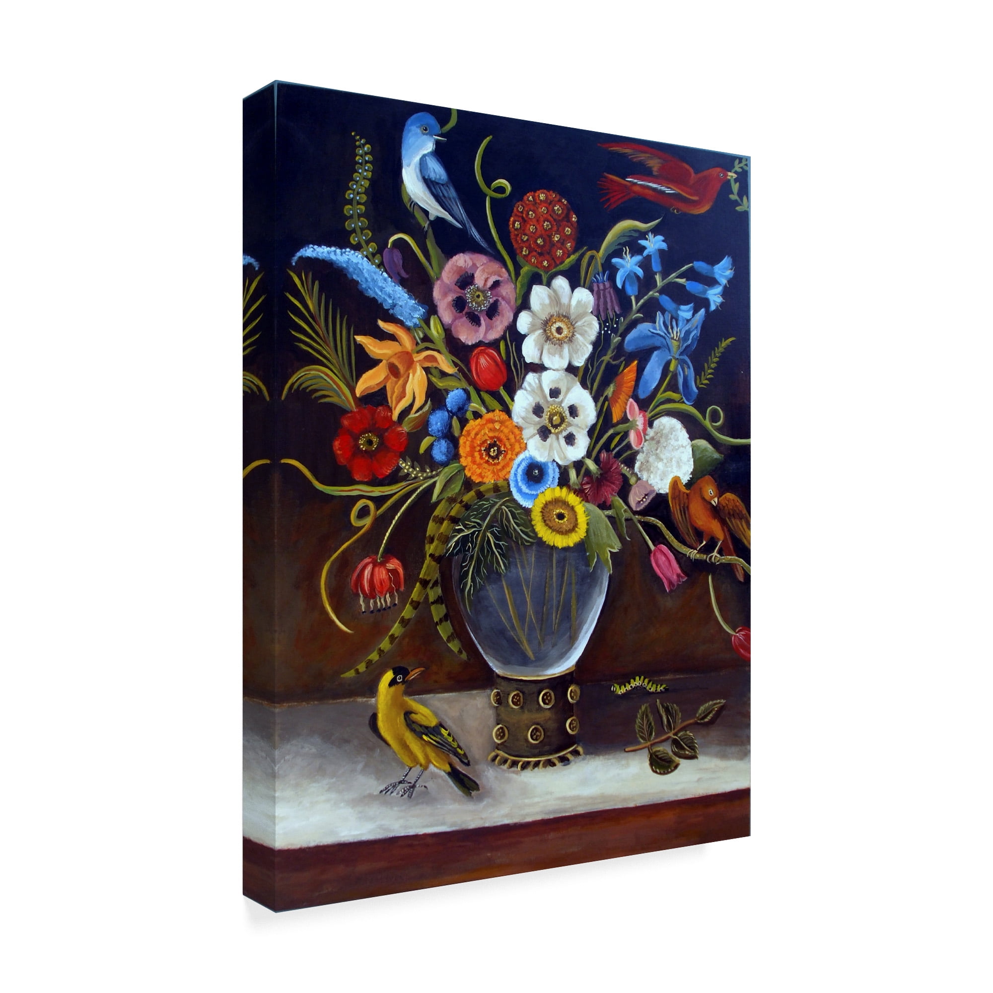 Trademark Fine Art 'Be Still Life' Canvas Art by Catherine A Nolin