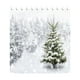 thumbnail image 2 of Christmas Shower Curtain Shower Curtain Proof Shower Curtain Bathroom Dry And Wet Separation Shading Warm Shower Curtain, 2 of 8