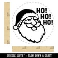 thumbnail image 2 of Christmas Santa Claus Saying Ho Ho Ho Rubber Stamp for Scrapbooking Crafting Stamping - Small 3/4 Inch, 2 of 7